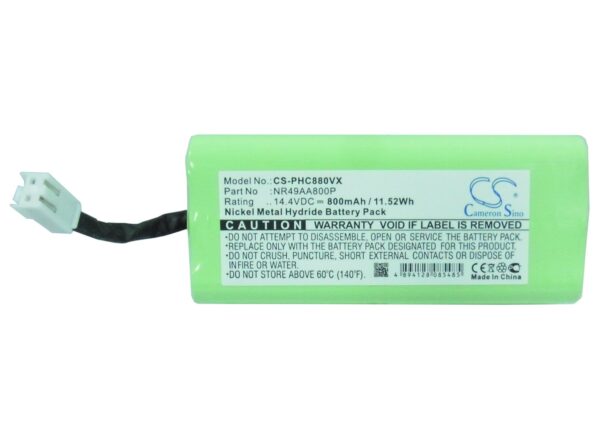 Philips FC8800, FC8802 NR49AA800P tolmuimeja aku 800mAh - Image 5