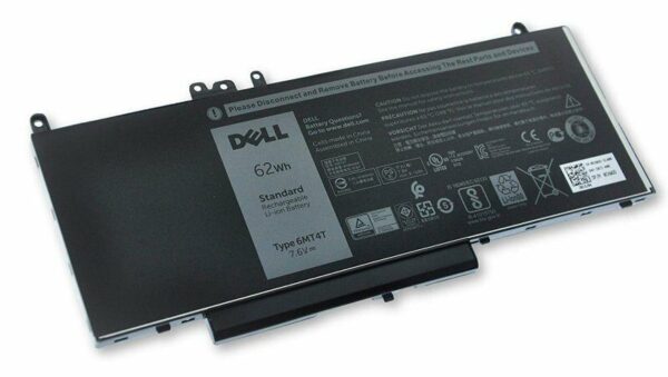 Dell Latitude E5470 6MT4T 4-cell 62Wh sülearvuti aku - Image 2