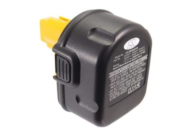 Dewalt 152250-27, 397745-01, DC9071, DE9037 12.0V 3000mAh tööriistaaku Ni-MH - Image 3