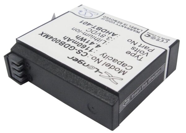 GoPro AHDBT-401, 335-06532-000 kaamera aku 1160mAh - Image 2