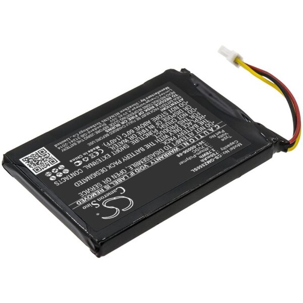 Garmin 361-00056-08, DriveSmart 5, DriveSmart 55, DriveSmart 65 3.7V Li-ion 750mAh-2.78Wh aku - Image 2