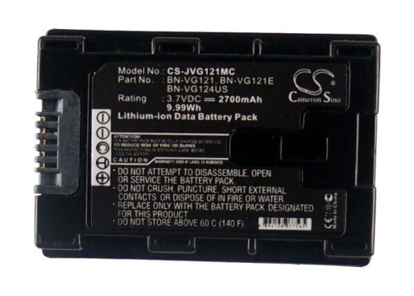 JVC BN-VG121 kaamera aku 2700mAh - Image 4