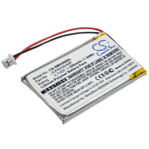 Sena SMH-5 350mAh Li-Poly sideseadme aku