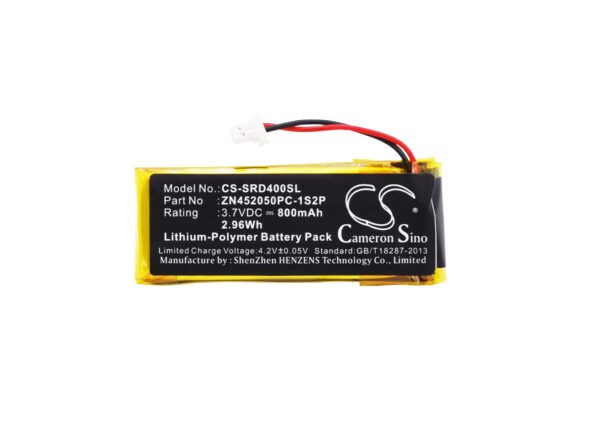 Cardo G9, 452050PC-1S2P 800mAh Li-PL sideseadme  aku - Image 5