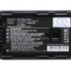 Panasonic VW-VBG6, VW-VBG6PPK kaamera aku 7800mAh