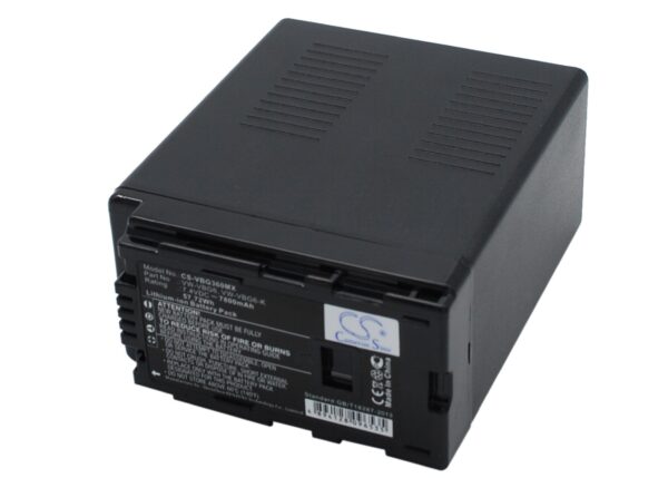 Panasonic VW-VBG6, VW-VBG6PPK kaamera aku 7800mAh - Image 2