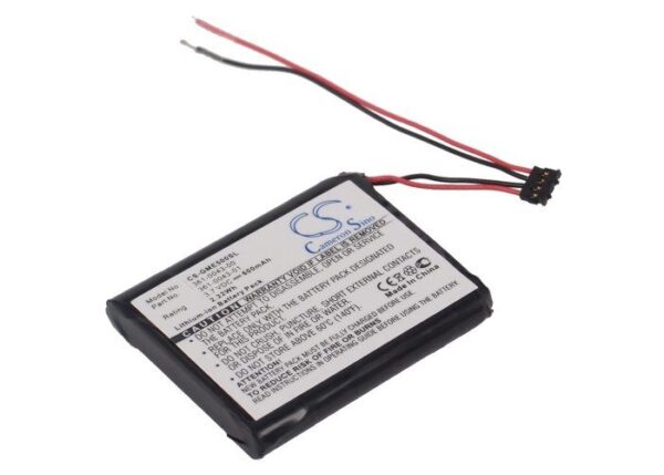Garmin Edge 200, Edge 205, Edge 500 GPS aku 600mAh