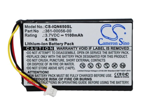 Garmin 361-00056-01 GPS aku 1100mAh