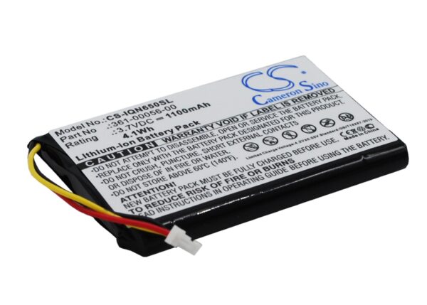 Garmin 361-00056-01 GPS aku 1100mAh - Image 2