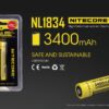 Nitecore NL1834 3400mAh 18650 Li-ion aku 3.7V - Image 3