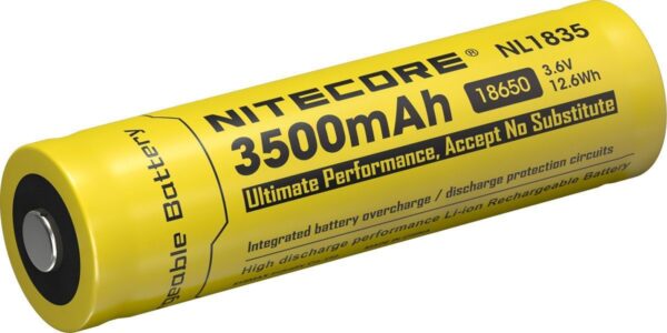 Nitecore NL1835 3500mAh 18650 kaitsmega aku 3.6V - Image 3