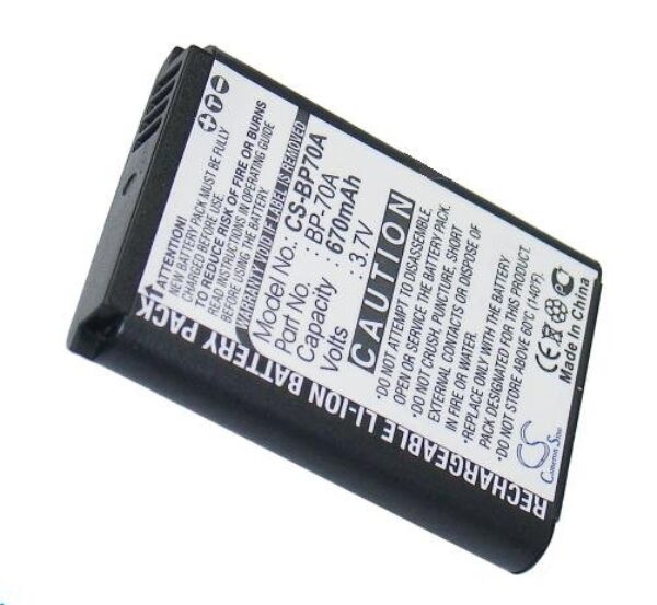 Samsung BP-70A kaamera aku 740mAh
