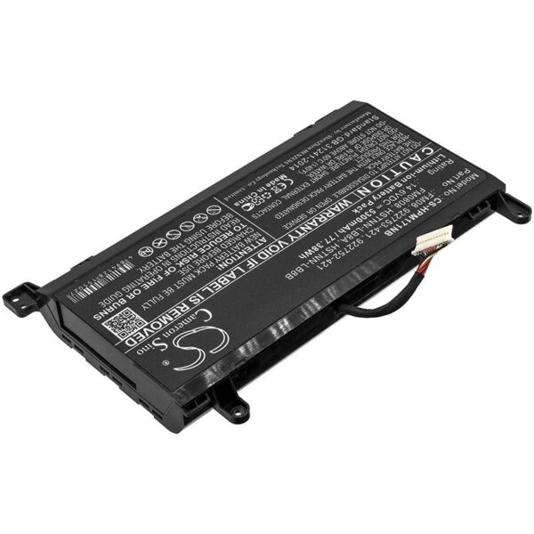 CS sülearvuti aku HP Omen 17-AN, HSTNN-LB8A 14.6V 5300mAh Li-ion (12-pin) - Image 3